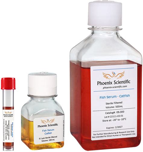 serum fish|Fish Serum, Catfish, Sturgeon, Talapia and Trout.
